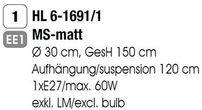 Lustra, Pendul design modern Madis