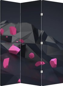 Paravan - 3D abstracție (126x170 cm)