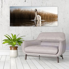 Tablou cu lebăda (120x50 cm), în 40 de alte dimensiuni noi