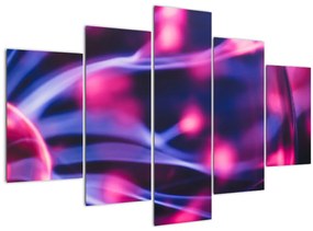 Tablou abstract mov (150x105 cm)