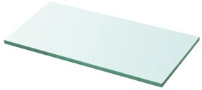 vidaXL Raft din sticlă transparentă, 30 x 12 cm