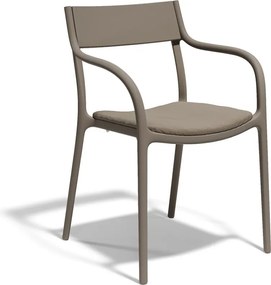 Set de 4 scaune exterior MADISON tapitat