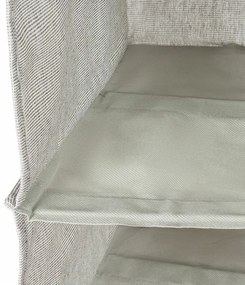 Organizator de haine agatat 30 x 18 x 94 cm, gri