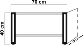 Măsuță de cafea Cosmo Arena