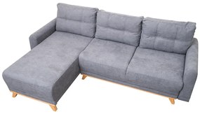 Canapea Culoare Gri Deschis, ORANGE Varianta de colt: Colt Dreapta