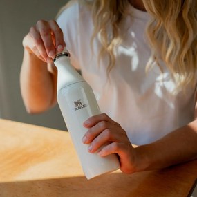 STANLEY All Day Slim Bottle sticlă 600 ml Cream Gloss, 0,6 l