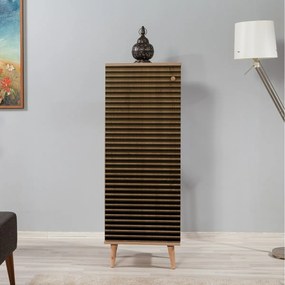 Dulap pentru pantofi Mega Sonoma Oak Stripes