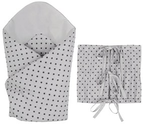 Bellatex Înveliș pentru copii Stele gri , 75 x 75cm