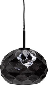 Lustra neagra, din sticla, Facets