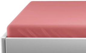 Cearceaf jersey pentru patut copii portocaliu 70x140 cm