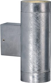 NORDLUX Aplica de exterior CASTOR argintie 7,5/12,5 cm