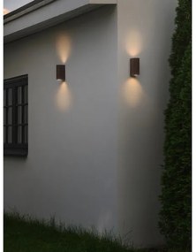 Aplică de exterior Nordlux DION 2xGU10/25W/230V IP44 ruginiu