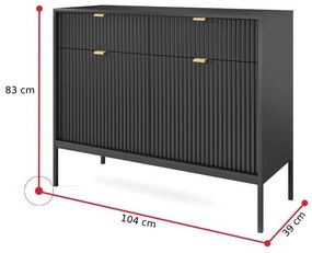 Expedo Comoda SOVA, 104x83x39, alb