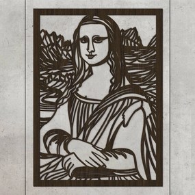 DUBLEZ | Tablou din lemn - Mona Lisa - Leonardo da Vinci