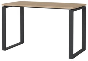 Birou cu blat cu aspect de lemn de stejar 60x120 cm Sign – Tvilum