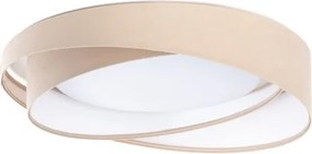Plafonieră LED dimabilă SM. GALAXY M. LED/24W/230V Ø 55 cm bej/alb + telecomandă