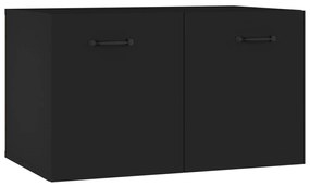 812916 vidaXL Dulap de perete, negru, 60x36,5x35 cm, lemn prelucrat