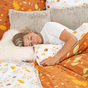 Lenjerie de pat 4Home Toamnă, din bumbac, 140 x 200 cm, 70 x 90 cm