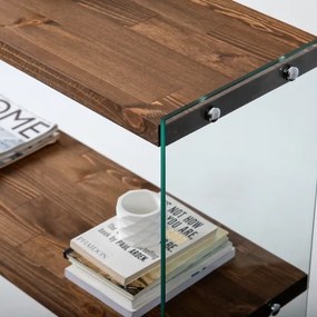 Raft VENEDIK 80x90 cm pin/transparent