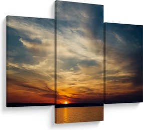 Tablou cu apus de soare (90x60 cm)