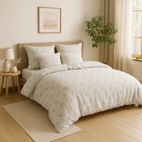 Lenjerie de pat din muselină Matex Olivka, 140 x 200 cm, 70 x 90 cm