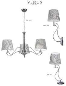 JUPITER 1288-VS3 - Lampa suspendata VENUS 3xE27/60W