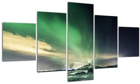 Tablou cu Aurora Borealis (125x70 cm), în 40 de alte dimensiuni noi