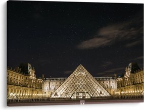 Tablou - Louvre nocturn (70x50 cm)
