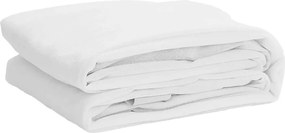 vidaXL Protecție de saltea, alb, 180x200 cm, impermeabilă