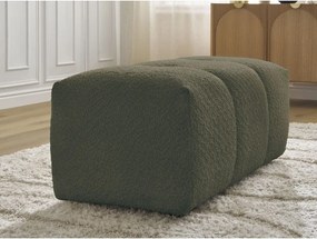 Taburet kaki cu tapițerie din țesătură bouclé Roxelane – Bobochic Paris