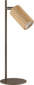 Brilliant - Lampă de masă LAKEWOOD 1xGU10/10W/230V maro