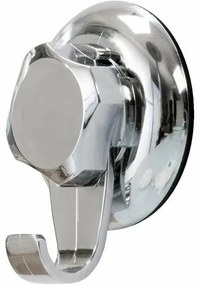 Cârlig de baie fără găurire Compactor SistemBestlock argintiu, oțel inoxidabil