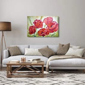 Tablou - Mac - flori (90x60 cm)