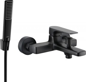 Mexen Lynx R72 baterie de cadă cu set de duș, negru - 74593R72-70