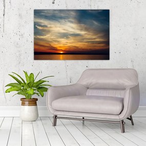 Tablou cu apus de soare (90x60 cm)