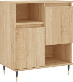 vidaXL Servantă, stejar sonoma, 60x35x70 cm, lemn prelucrat