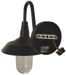 Aplică de exterior NILDA 1xE27/60W/230V IP44 negru