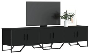 vidaXL Dulap TV, negru, 180x34x41 cm, lemn prelucrat