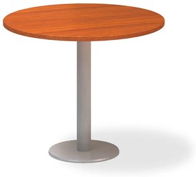 Masa de intalnire ProOffice, diametru 90 cm, cires