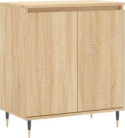 vidaXL Servantă, stejar sonoma, 60x35x70 cm, lemn prelucrat