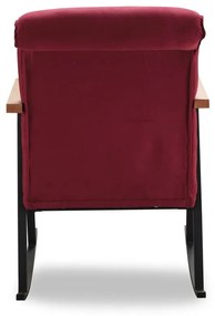 Fotoliu burgundy Yoka – Artie