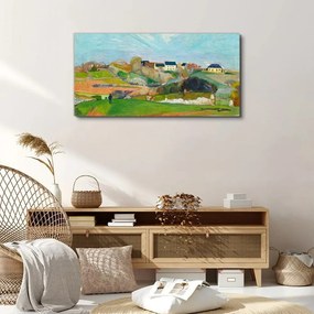 Tablou canvas Peisaj la Le Pouldu Gauguin