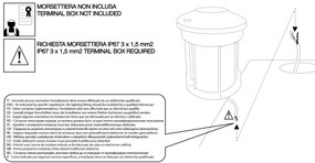 Spot incastrabil iluminat exterior IP65 ROCKET-2 PT 3000K 247151 IDL