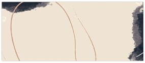 Tablou - Abstractizare bej (120x50 cm)