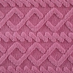 decoDoma Cearşaf elastic cu blăniţă INVERNO, culoare mure 90 x 200 cm