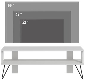 Masă TV/Dulap Dual (alb). 1107984