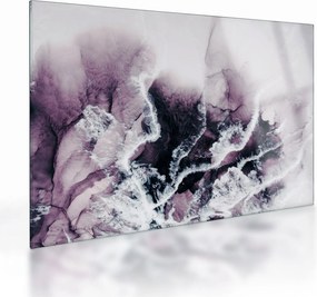 Tablou pe sticlă - Marmură violet N⁰2 (70x50 cm)