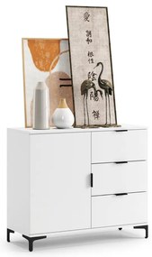 Dulap cu sertare LORA alb