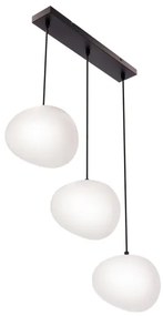 Lustră pe cablu STONES 3xE27/40W/230V