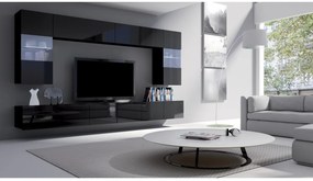 Expedo Set living BRINICA NR1, alb/alb luciu